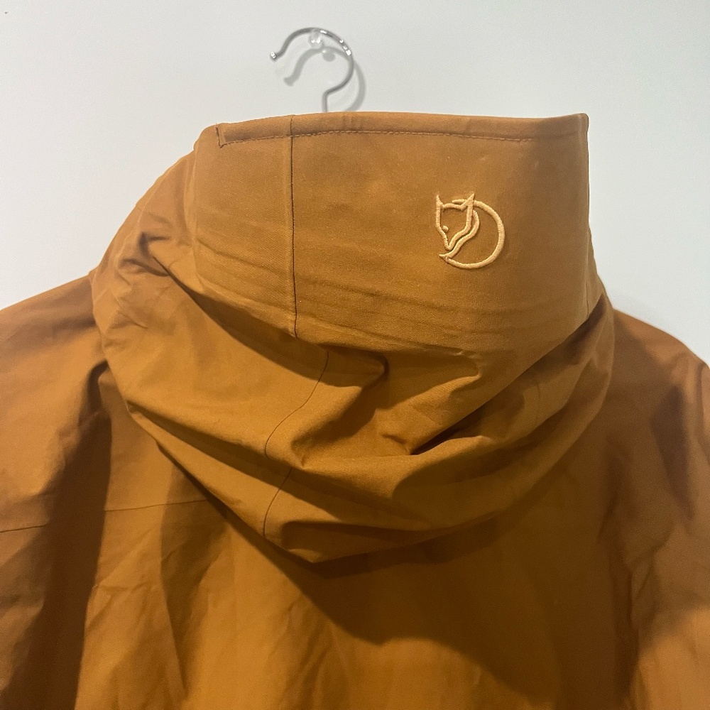 FjallRaven Keb Eco Shell Jacket Chestnut Mens Size Small Trekking/Hiking/Outdoor - Picture 7 of 11